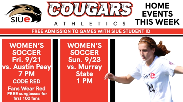 Women's Soccer Game Friday at 7pm and Sunday at 1pm.